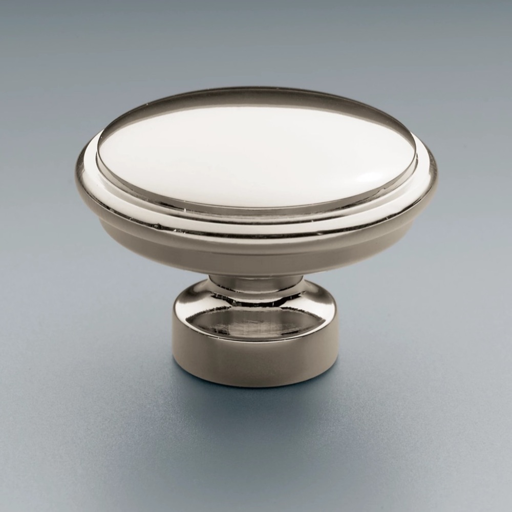 LUGARNO KNOB 1.5 inch polished chrome Restoration Hardware
